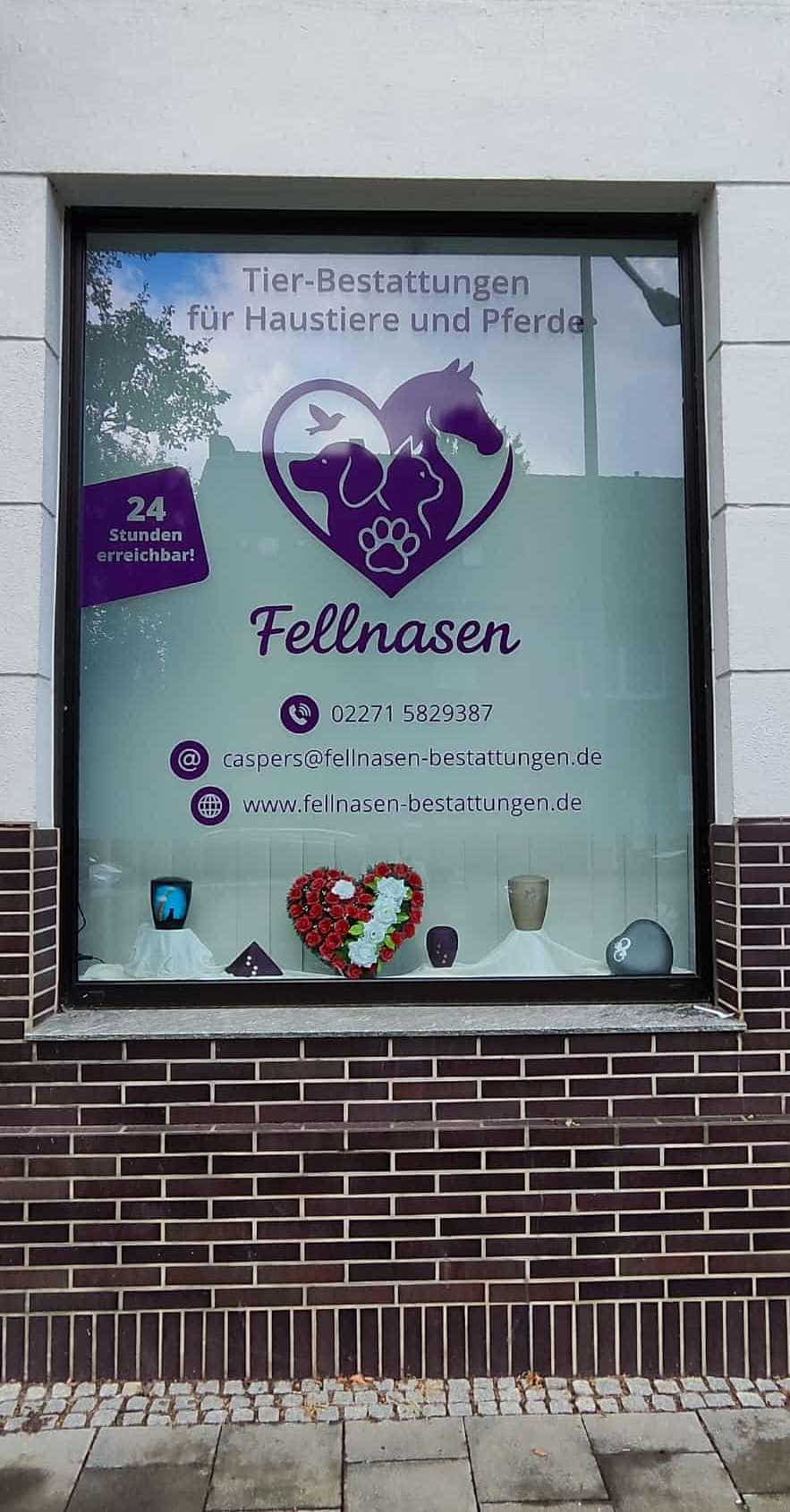 Schaufenster in Quadrath w